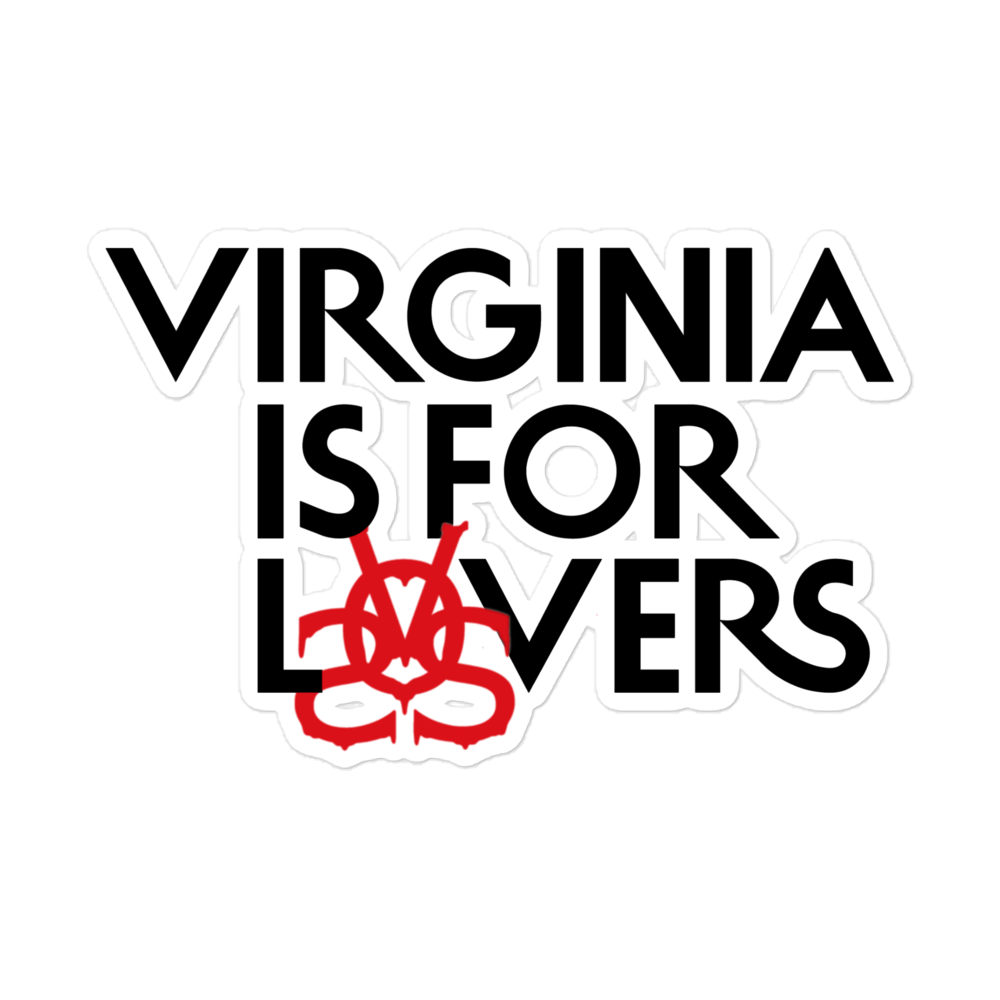 "VA" Sticker