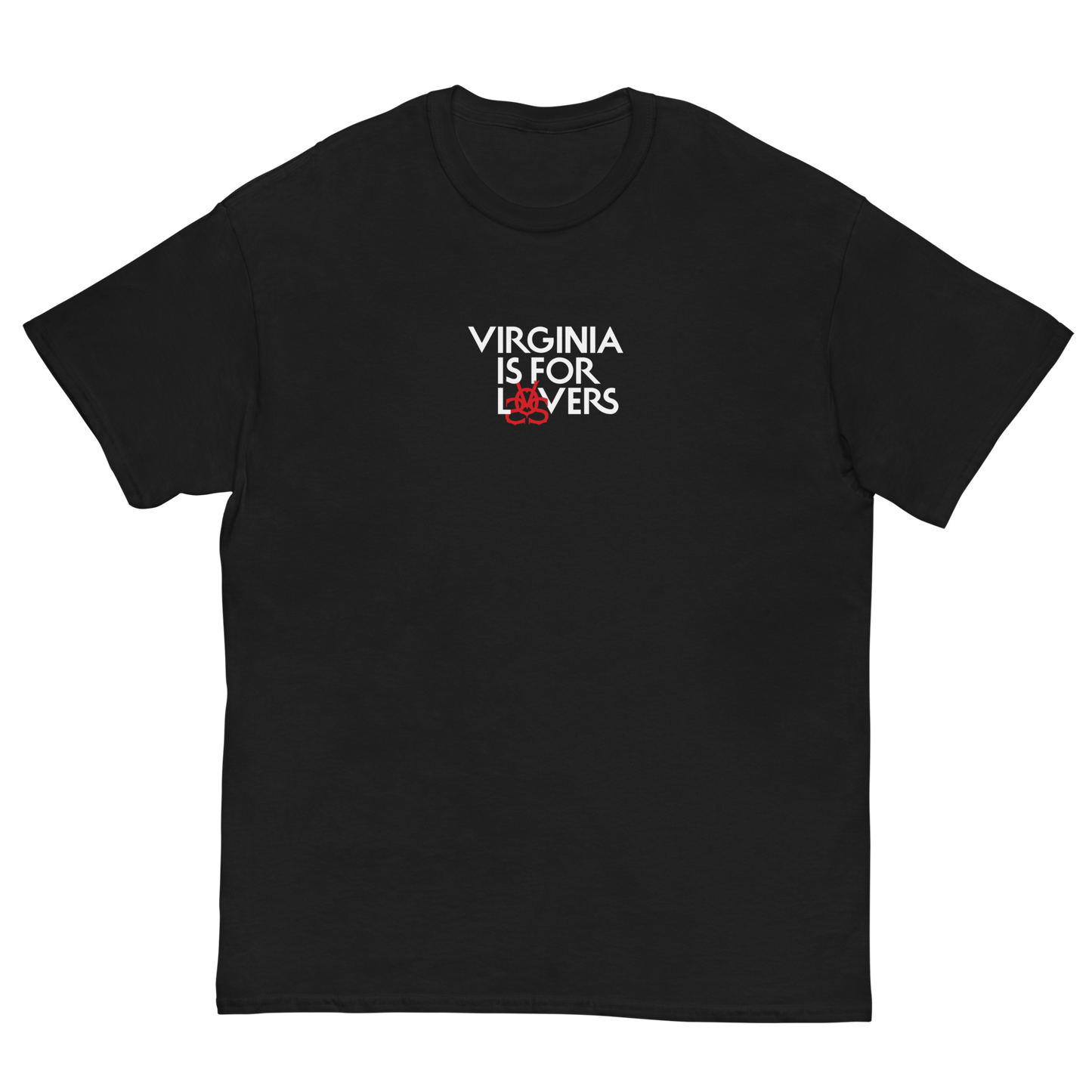 "VA" Black Tee