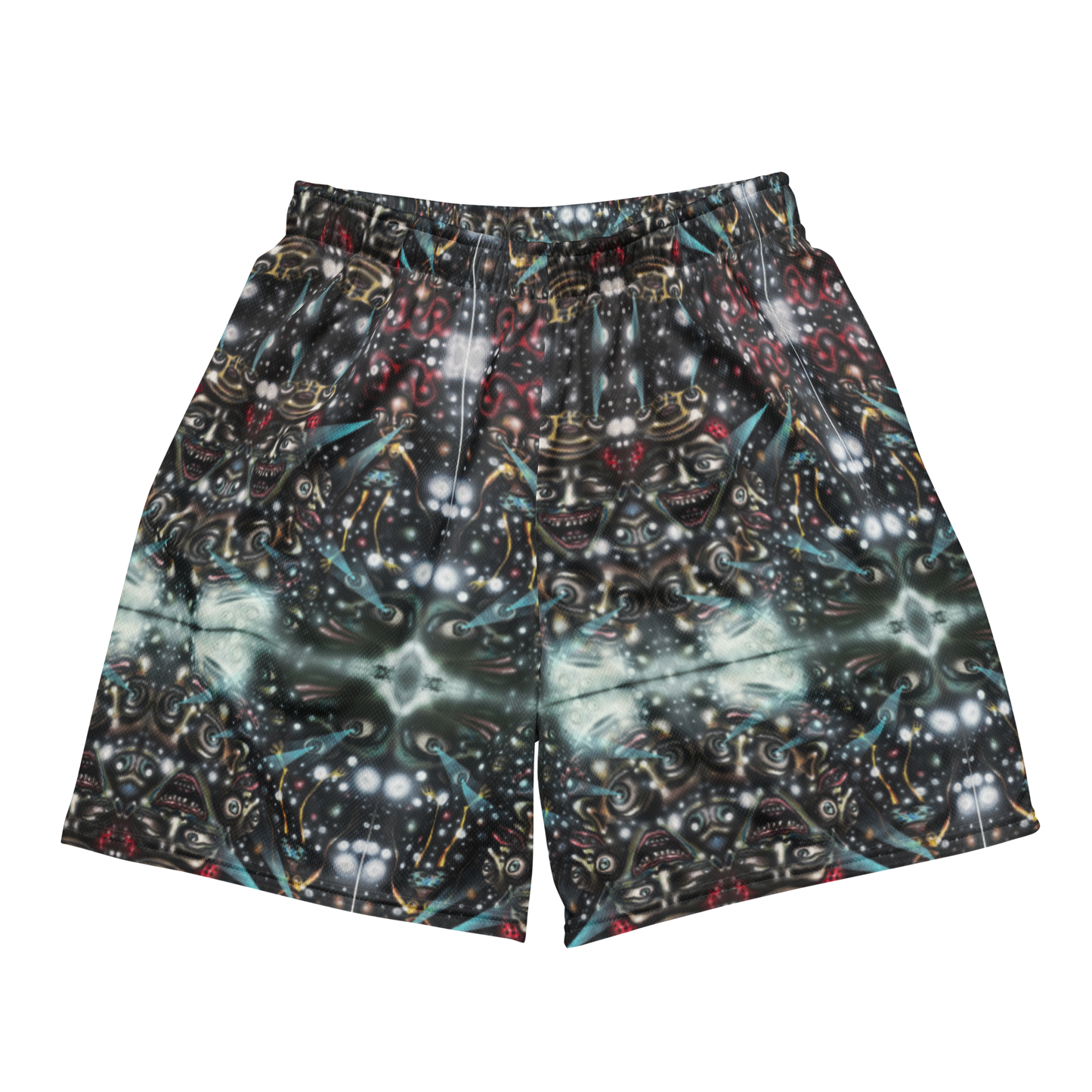 "Creation" Mesh Shorts