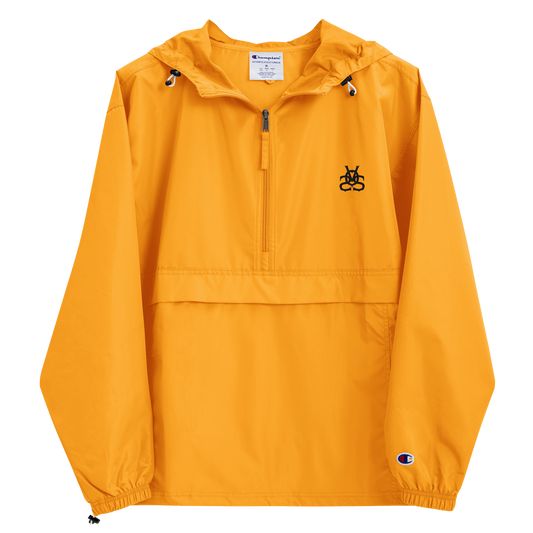 "Logo" Packable Jacket Yellow